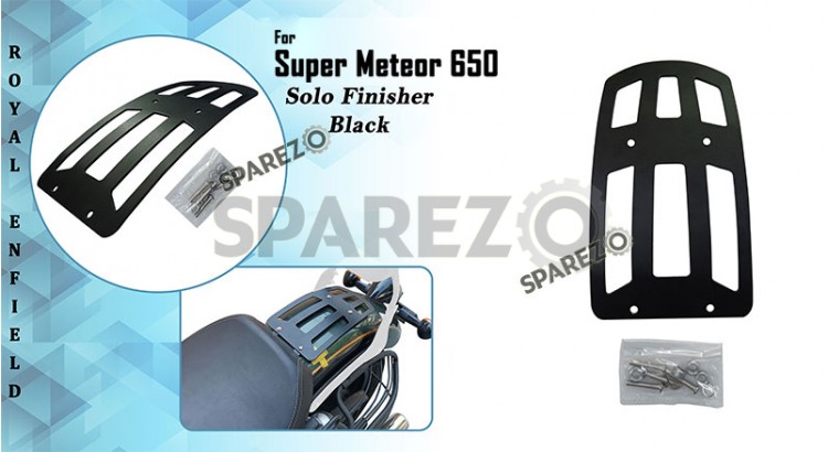 Royal Enfield Super Meteor 650 Solo Finisher Black - SPAREZO